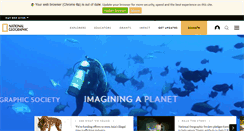 Desktop Screenshot of nationalgeographic.org
