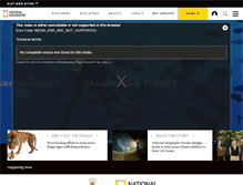 Tablet Screenshot of nationalgeographic.org