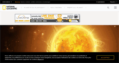 Desktop Screenshot of nationalgeographic.fr