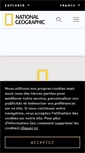 Mobile Screenshot of nationalgeographic.fr