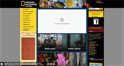 Desktop Screenshot of nationalgeographic.si