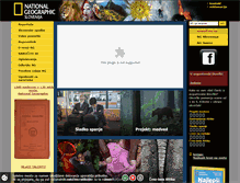 Tablet Screenshot of nationalgeographic.si