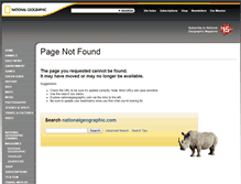 Tablet Screenshot of error.nationalgeographic.com